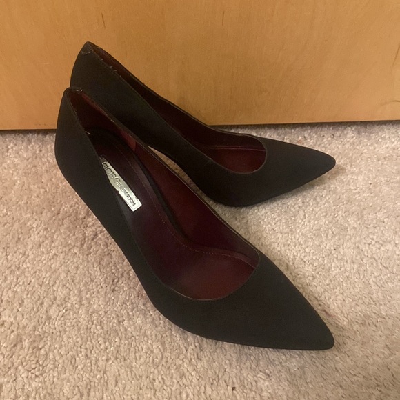 BCBGeneration Black Matte Pointed Heels - Picture 3 of 4